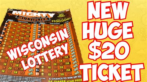 See PRIZE LEGEND on the back of the ticket. . Wisconsin lottery scratch offs